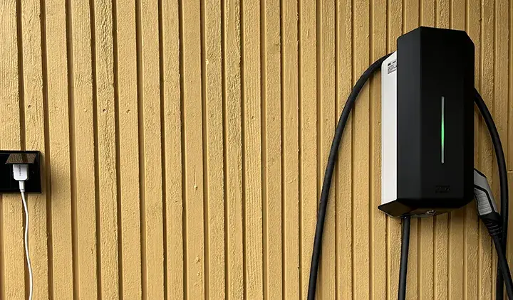 Sähköauton latauspiste